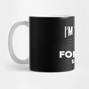 Ghost - I'm too old for this sheet Mug